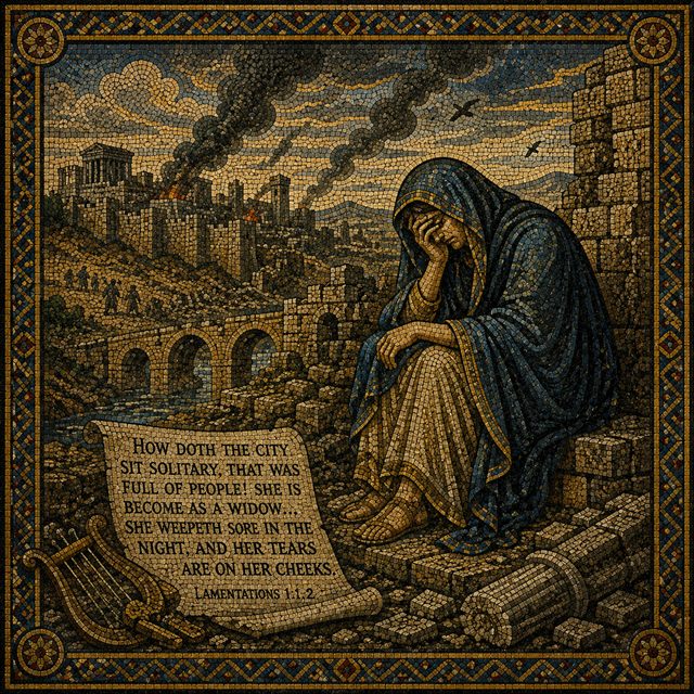 Artwork for the Book of Lamentations