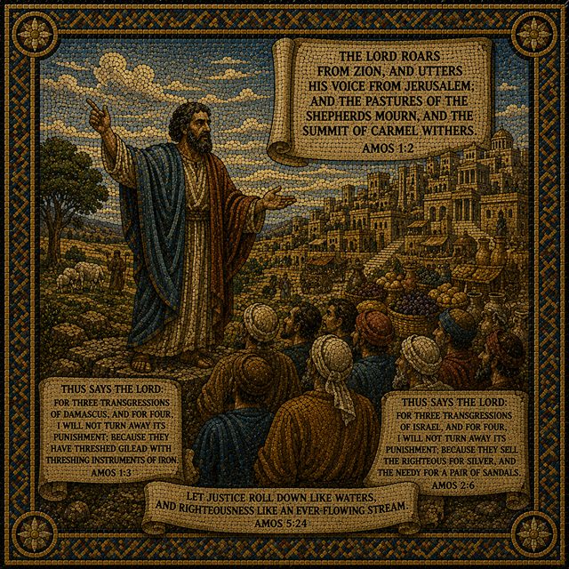Artwork for the Book of Amos