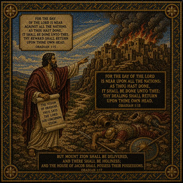 Artwork for the Book of Obadiah